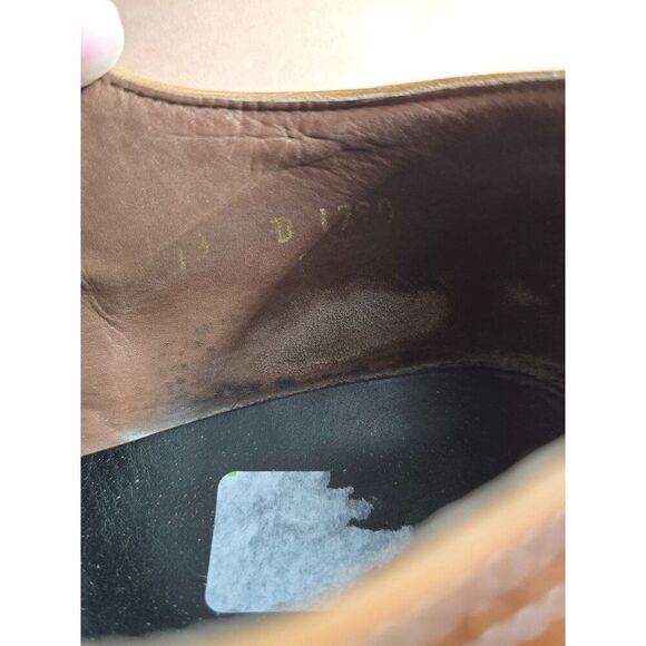 Allen Edmonds Evanston Leather  Walnut Oxford Dress Shoe Mens Sz 13D - Picture 8 of 8